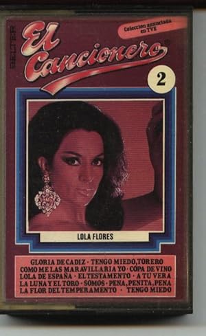 LOLA FLORES COLECC. EL CANCIONERO Nº 2 COMO ME LAS MARAVILLARÍA YO 1979 AUDIO CASSETTE