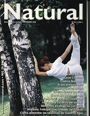 REVISTA NATURAL Nº 57 - PRIMAVERA 2006 FENG SHUI, CRISTALES CUARZO, ALERGIAS