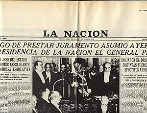 PERIÓDICO LA NACIÓN (BUENOS AIRES), 05-06-1946: PERÓN. (POSGUERRA)