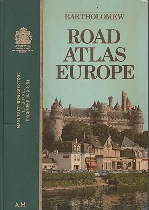 ROAD ATLAS OF EUROPE 1984 (EN LENGUAS AUTÓCTONAS)