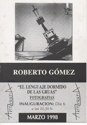 EL LENGUAJE DORMIDO DE LAS GRUAS MADRID, 1998