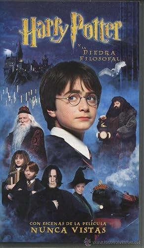 PELÍCULA VÍDEO VHS HARRY POTTER Y LA PIEDRA FILOSOFAL (CINE INFANTIL)