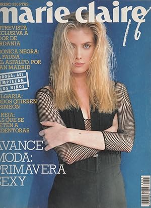 REVISTA MARIE CLAIRE 16 Nº 41 FEBRERO 1991 NOOR JORDANIA, CASO HILDEGART