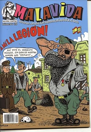 MALAVIDA Nº 20 A MÍ LA LEGIÓN - EDITORIAL CORNOQUE