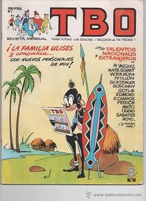 TBO Nº 1 FEBRERO 1988 CINEMATECA CASABLANCA