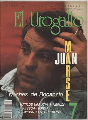 INCLUYE SEPARATA NOCHES DE BOCACCIO, JUAN MARSÉ