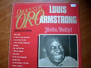 HELLO, DOLLY LOUIS ARMSTRONG COLECCIÓN ORQUESTAS DE ORO 1981