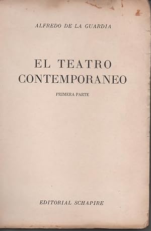 El teatro contemporáneo (Primera parte)