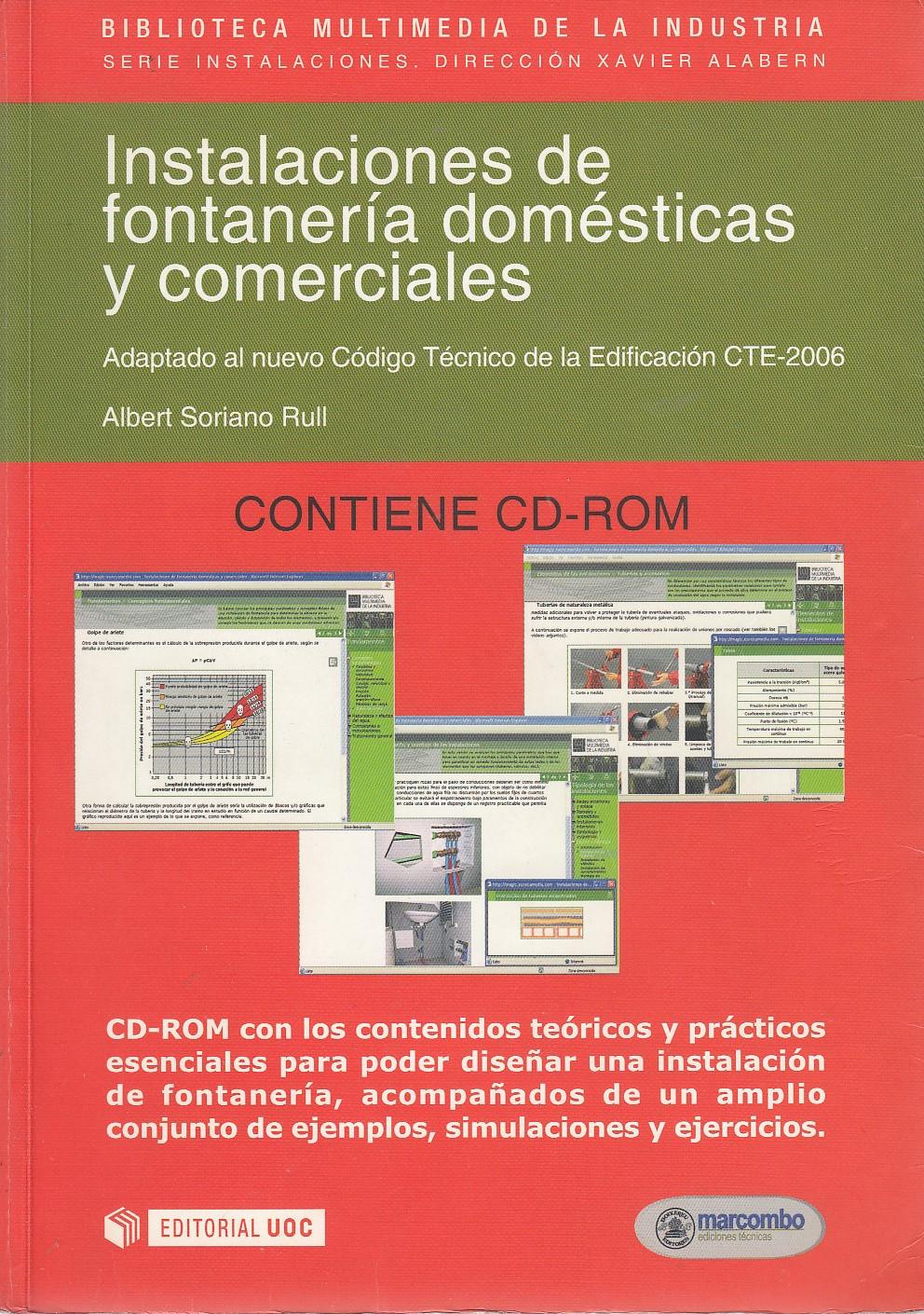 INSTALACIONES DE FONTANERÍA DOMESTICAS Y COMERCIALES - Albert Soriano Rull