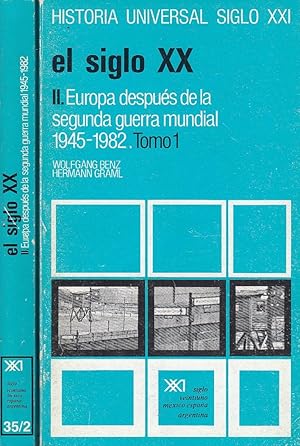 EUROPA DESPUÉS DE LA SEGUNDA GUERRA MUNDIAL 1945-1982 2 Tomos OBRA COMPLETA