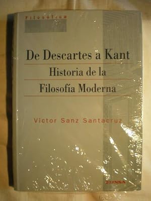 De Descartes a Kant. Historia de la Filosofía Moderna