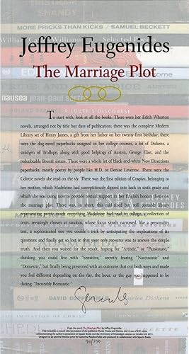 The Marriage Plot (Signed Limited Edition Broadside)