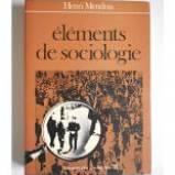 ELEMENTS DE SOCIOLOGIE