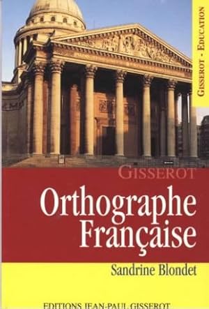 Orthographe française