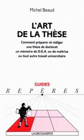 L'art de la thèse