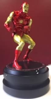 THE INVINCIBLE IRON MAN PAINTED STATUE CLASSIC ACTION VERSION 12 INCH / 30CM
