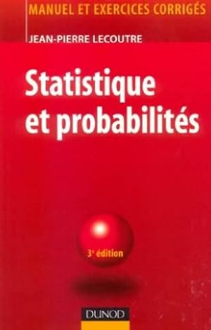 Statistique et probabilités - Manuel et exercices corrigés