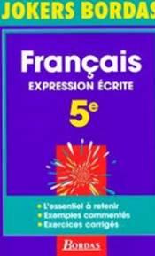 JOKE 503 FRANC EXPR ECRITE 5E (Ancienne Edition)