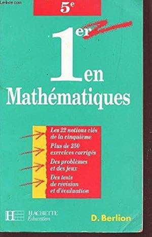 1er en mathématiques, CE2