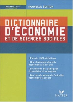 Dictionnaire d'économie et de sciences sociales