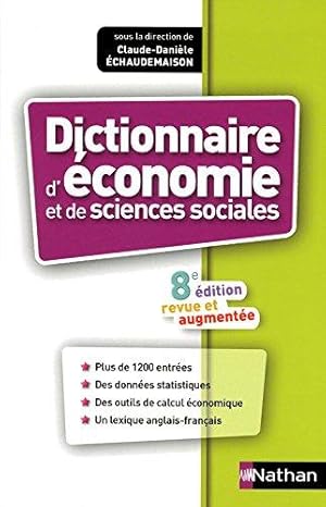 Dictionnaire d'économie et de sciences sociales