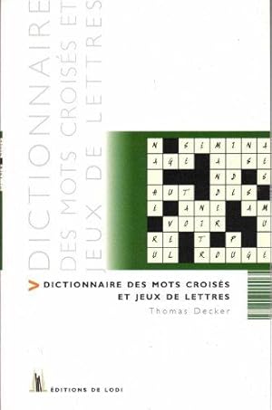 Dictionnaire des mots Croisés