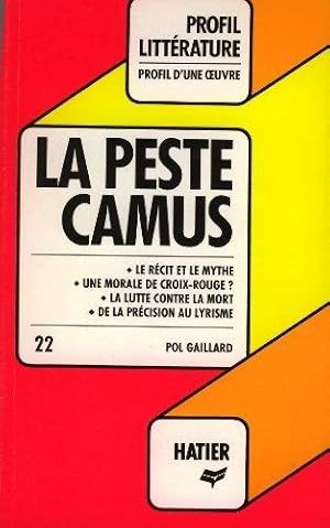 Camus, La Peste