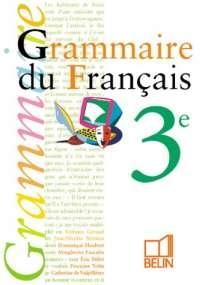Grammaire Troisieme- Livre De L'eleve