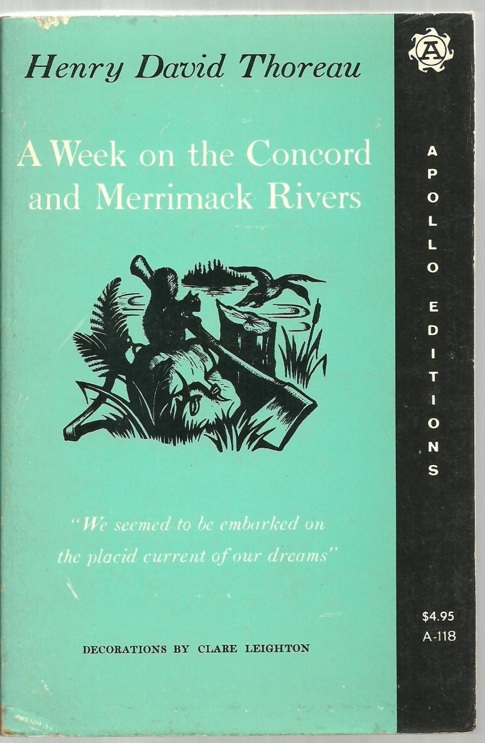 Week on the Concord and Merrimack Rivers