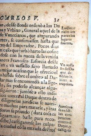 EP�TOME DE LA VIDA, Y HECHOS DEL INVICTO EMPERADOR CARLOS V: VERA Y ZU�IGA, Juan Antonio de (...