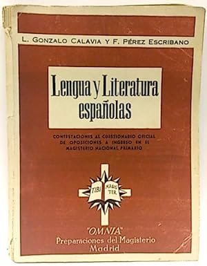 lengua y literatura españolas