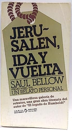 Jerusalén, ida y vuelta (Spanish Edition)