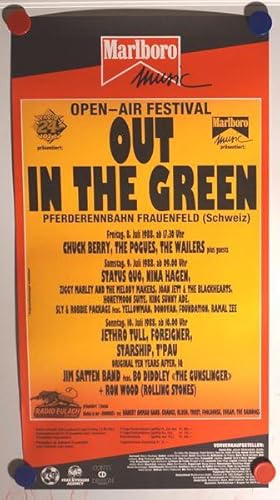 ConcertPoster Open Air Out in the Green 1988