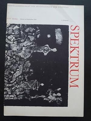 Spektrum - Vierteljahresschrift für Originalgrafik und Dichtung. Spektrum - Nr. 24 "Schrullen".