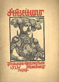 Festzeitung Philipps-Universität Marburg 1527/1927