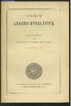 Hansische Geschichtsblätter, 55.Jahrgang 1930