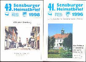 Sensburger Heimatbrief 1996 + 1998