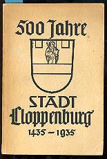 500 Jahre Stadt Cloppenburg 1435 ? 1935