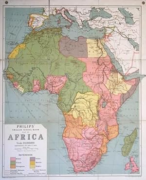 Smaller school map of Africa