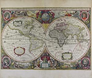 Nova Totius Terrarum Orbis Geographica ac Hydrographica Tabula, Auct. Henr. Hondio