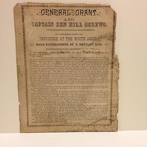 General Grant / and / Captain Ben Hill Screws. / [ornamental rule] / (New York Herald, June 29, 1...