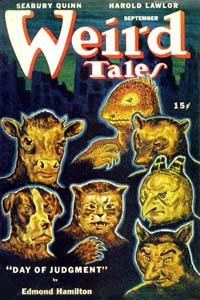 WEIRD TALES. SEPTEMBER 1946.