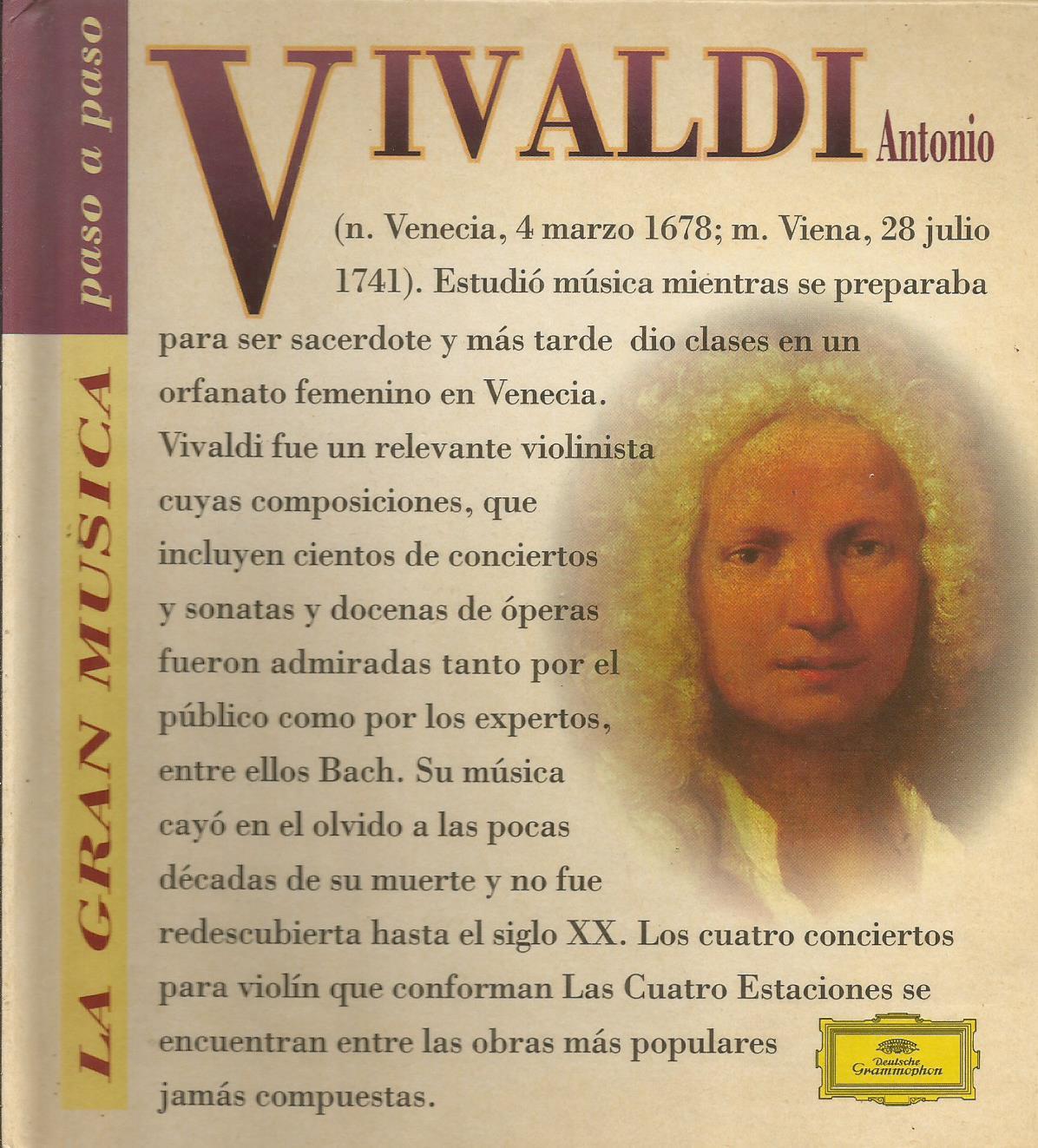 La gran musica paso a paso Vivaldi