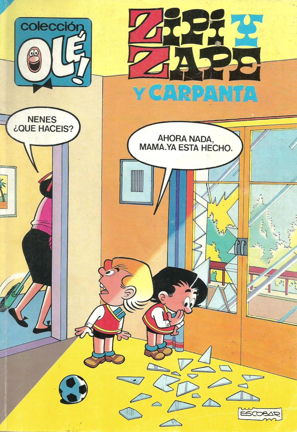 Zipi y Zape y Carpanta n.º 221-Z.142 - Escobar