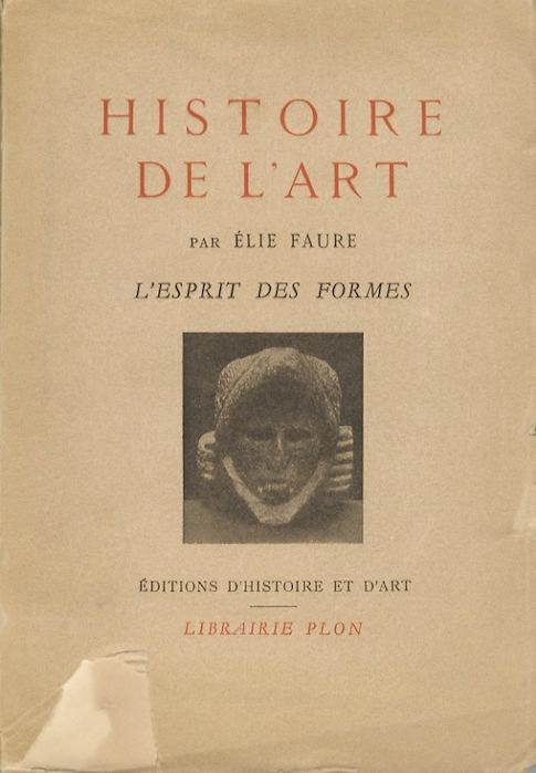 Histoire de l'art / l'esprit des formes