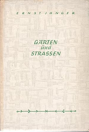 Gärten und Strassen. Aus den Tagebüchern von 1939 und 1940.