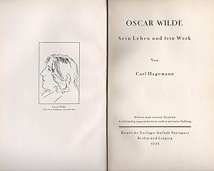 Oscar Wilde. Sein Leben und sein Werk.