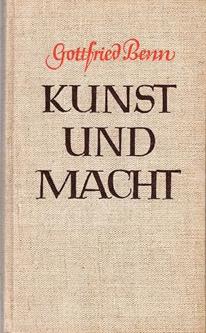 Kunst und Macht. (Essays).