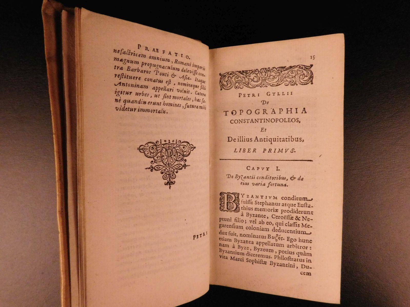 P. Gyllii De Constantino Poleos topographia lib. IV by GILLES ...