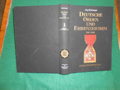 Deutsche Orden und Ehrenzeichen bis 1945